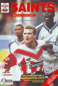 Southampton v Manchester City 1994/95